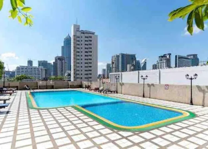 Selfcheckin Omni Tower Sukhumvit4 Nana Asoke Bts Mrt Hispeed Wifi Pool&Gym
